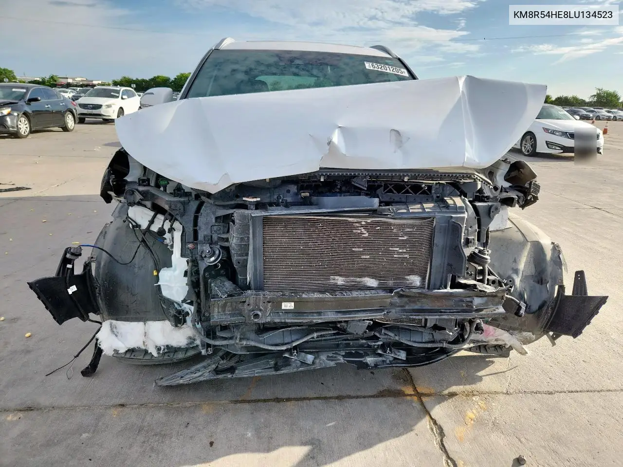 2020 Hyundai Palisade Limited VIN: KM8R54HE8LU134523 Lot: 63201205