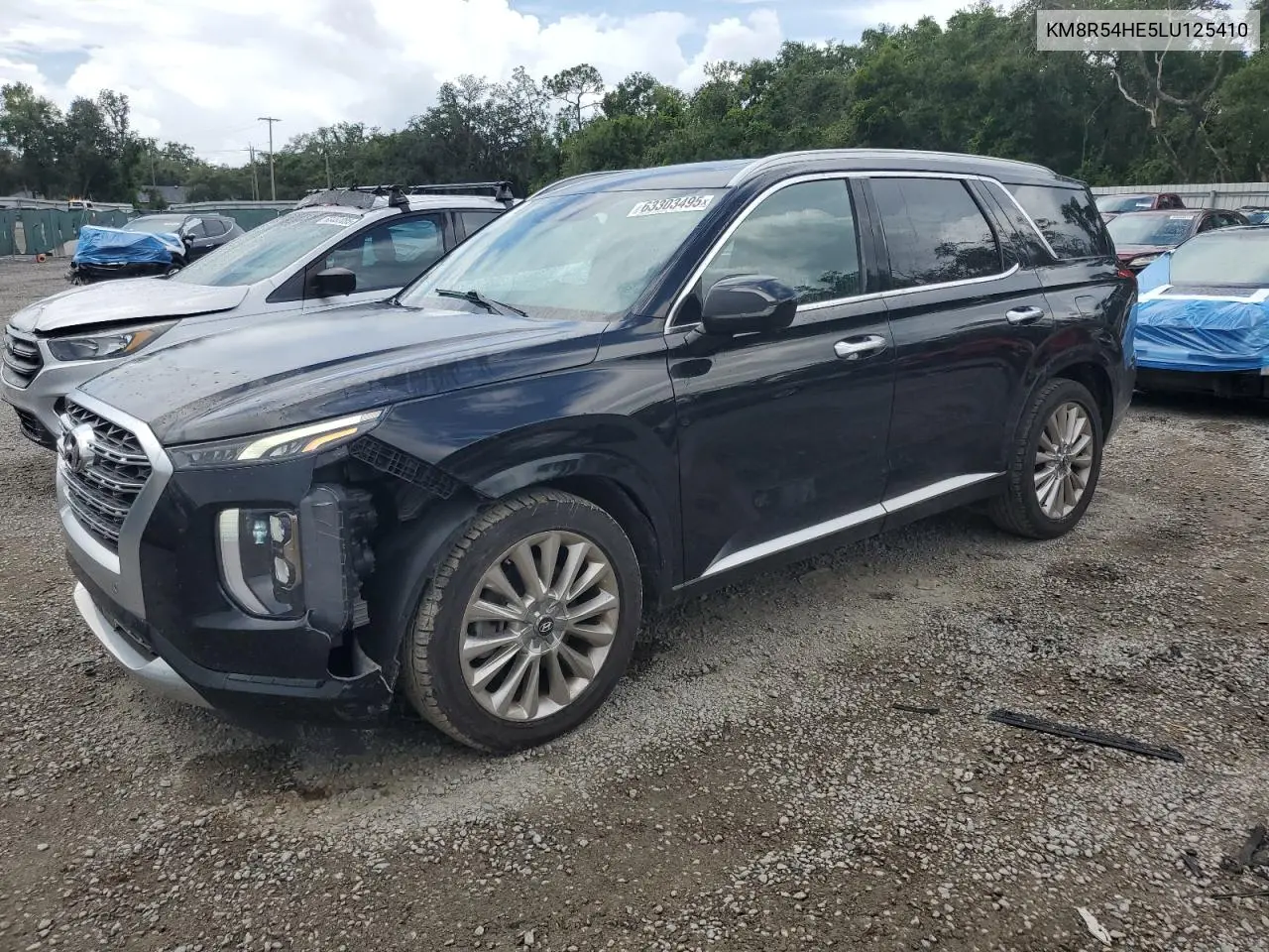 2020 Hyundai Palisade Limited VIN: KM8R54HE5LU125410 Lot: 63303495
