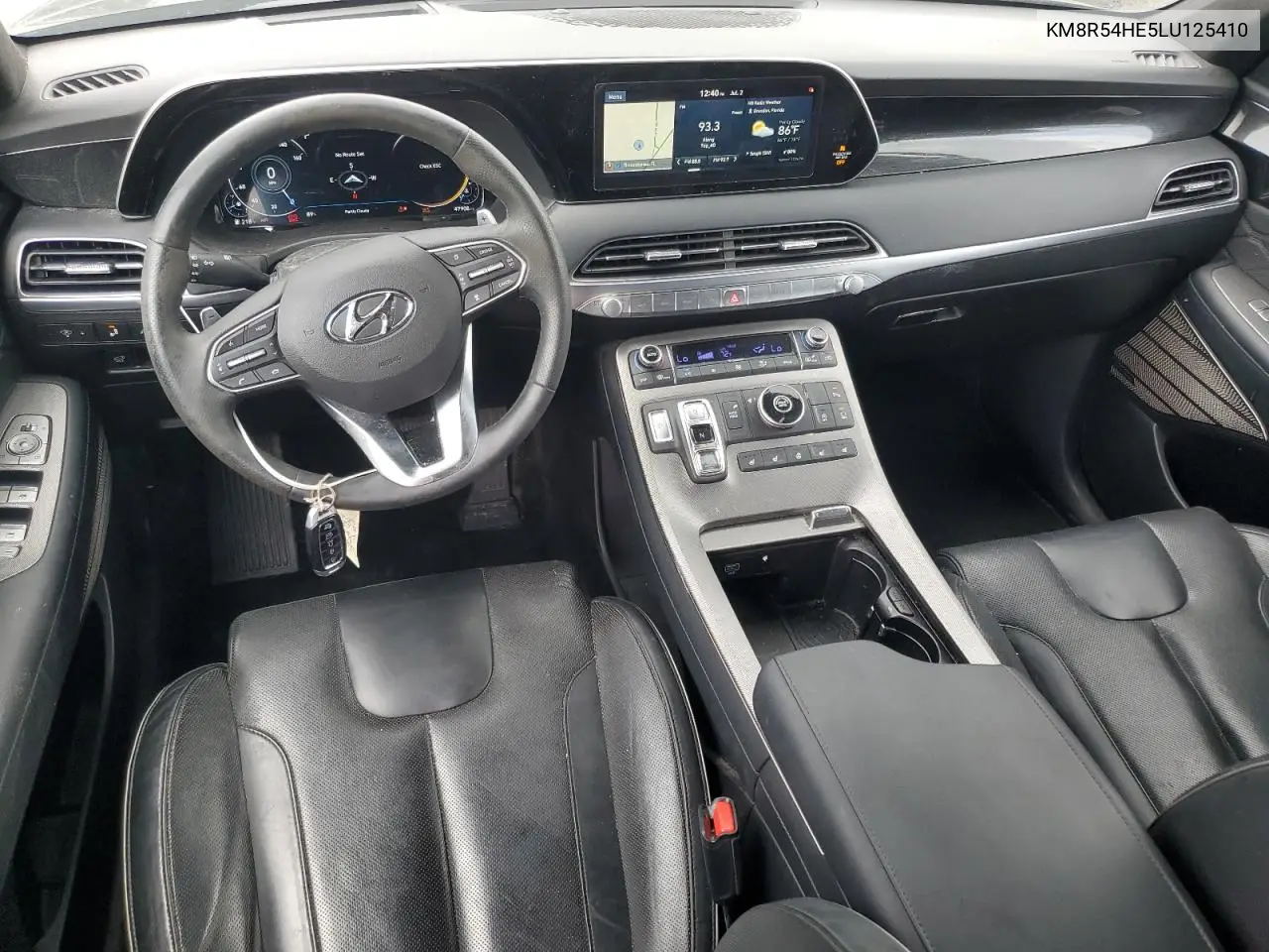 2020 Hyundai Palisade Limited VIN: KM8R54HE5LU125410 Lot: 63303495