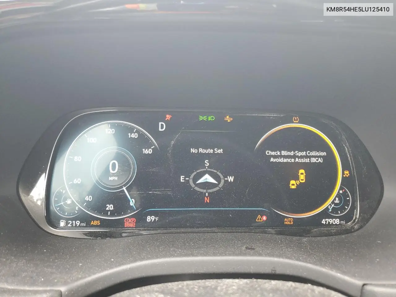 2020 Hyundai Palisade Limited VIN: KM8R54HE5LU125410 Lot: 63303495