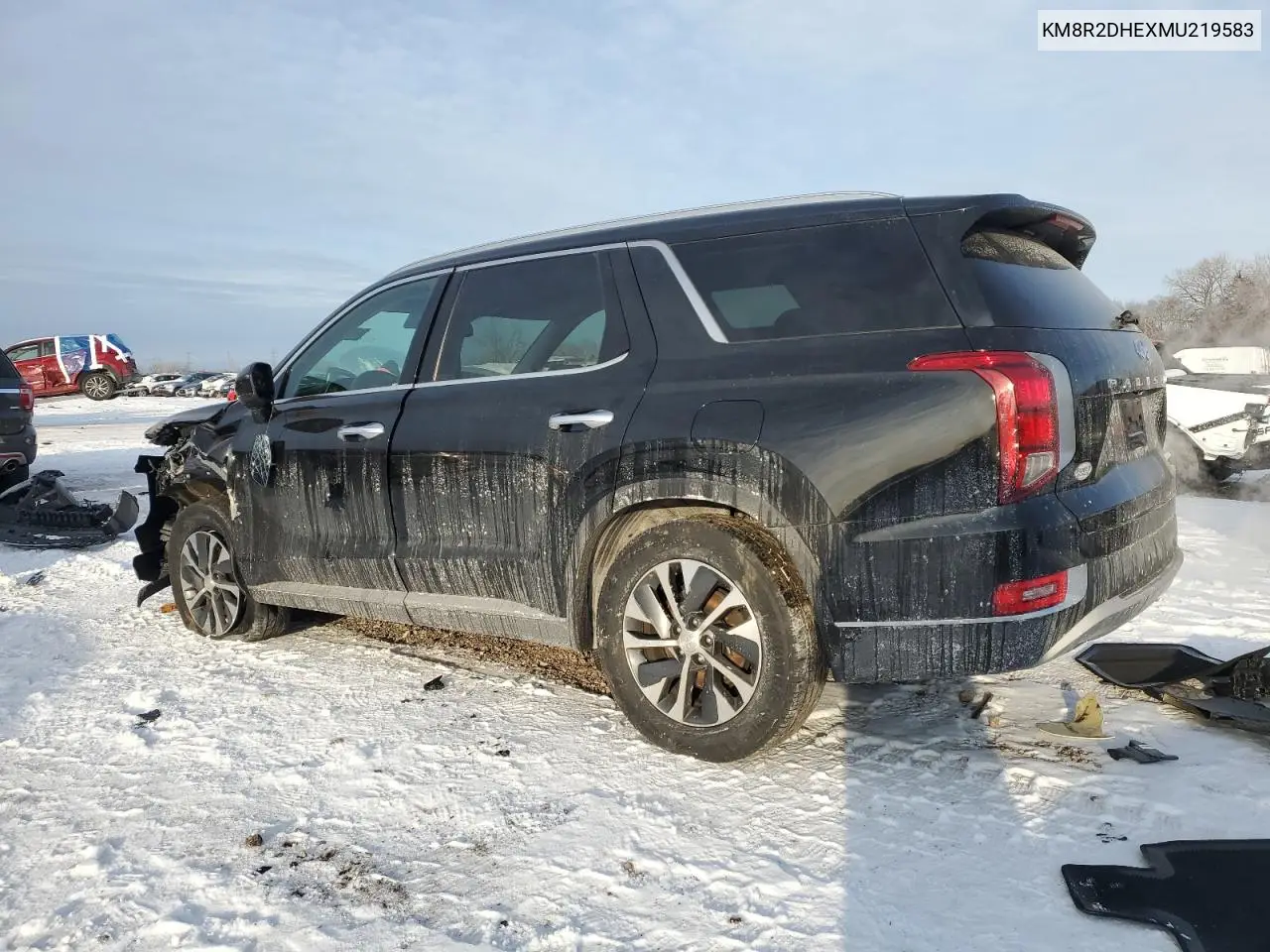 2021 Hyundai Palisade Sel VIN: KM8R2DHEXMU219583 Lot: 45725435