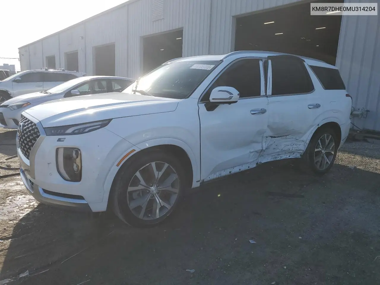 2021 Hyundai Palisade Calligraphy VIN: KM8R7DHE0MU314204 Lot: 49709725