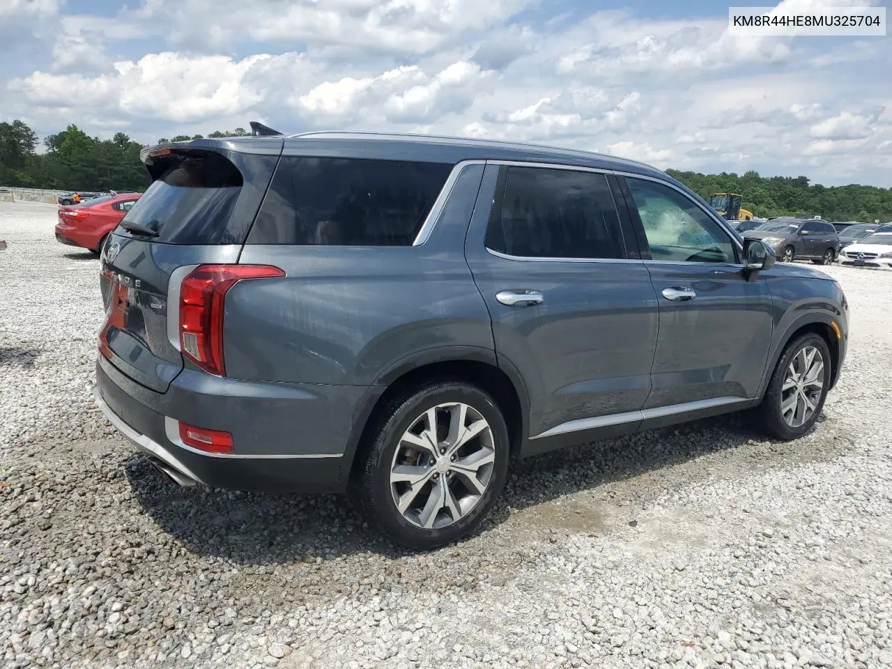 2021 Hyundai Palisade Sel VIN: KM8R44HE8MU325704 Lot: 57024505
