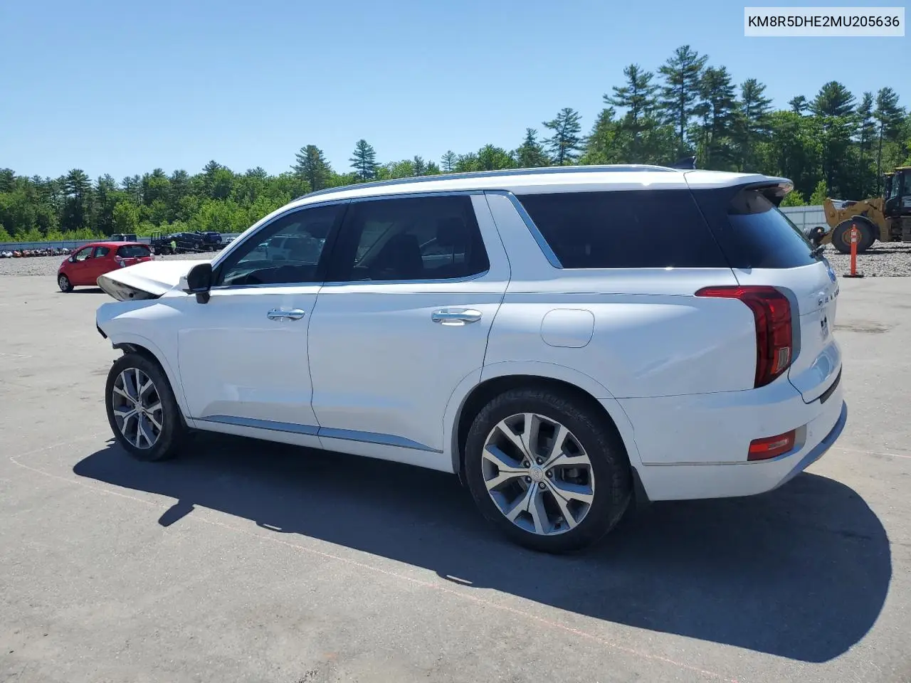 2021 Hyundai Palisade Limited VIN: KM8R5DHE2MU205636 Lot: 61985905