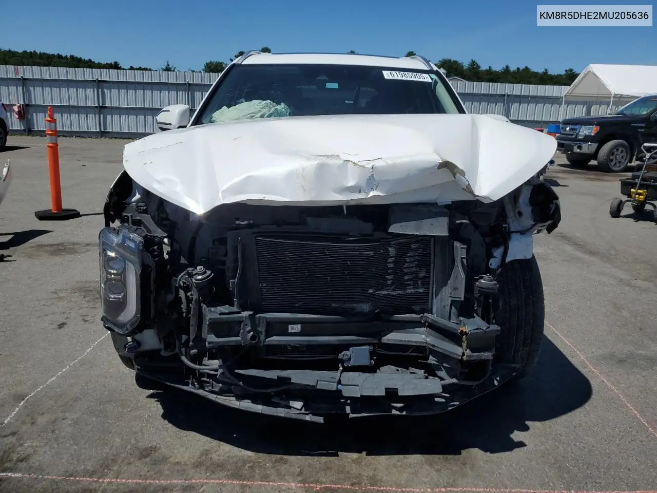 2021 Hyundai Palisade Limited VIN: KM8R5DHE2MU205636 Lot: 61985905