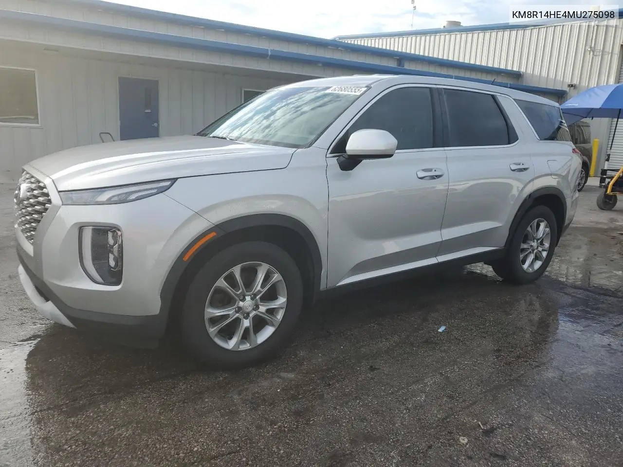 2021 Hyundai Palisade Se VIN: KM8R14HE4MU275098 Lot: 62680555