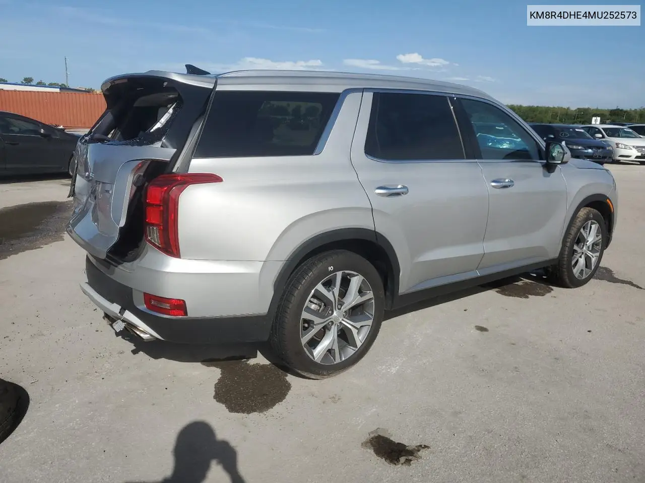 2021 Hyundai Palisade Sel VIN: KM8R4DHE4MU252573 Lot: 63153065