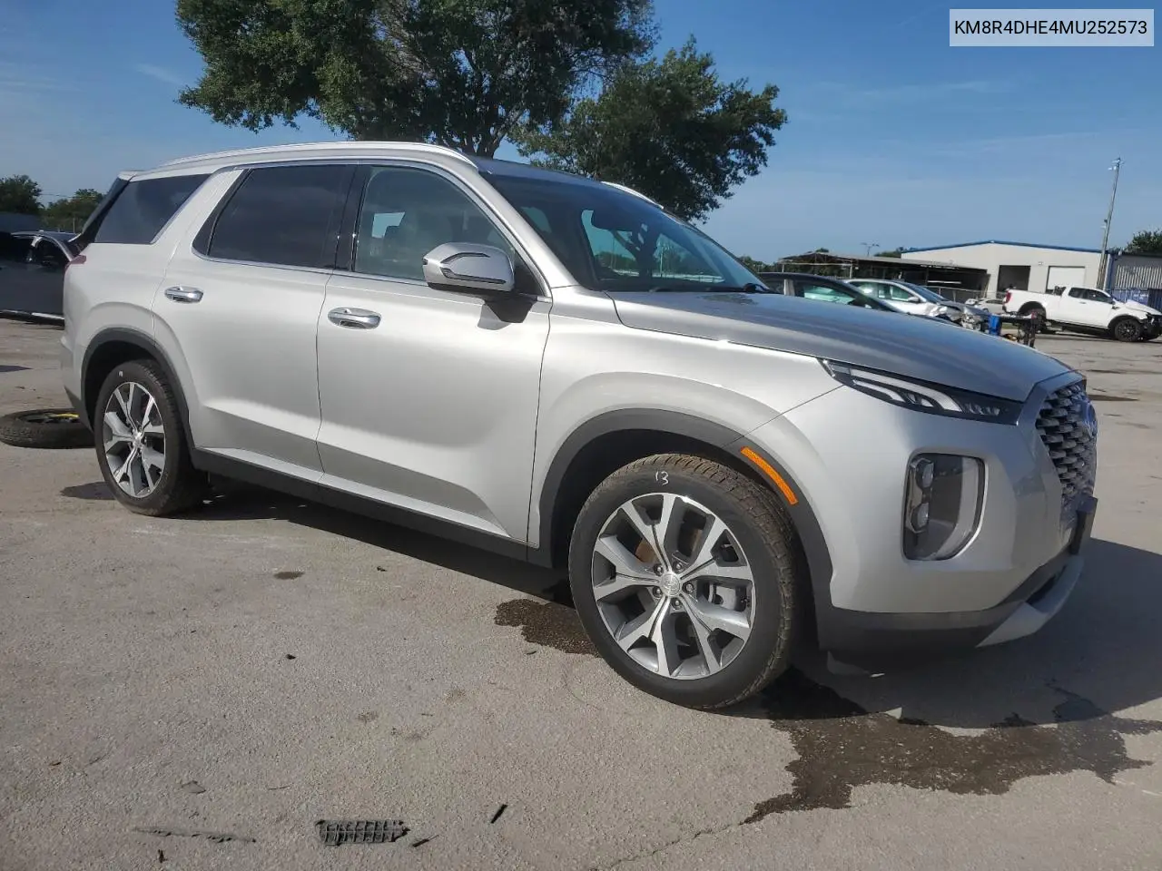 2021 Hyundai Palisade Sel VIN: KM8R4DHE4MU252573 Lot: 63153065