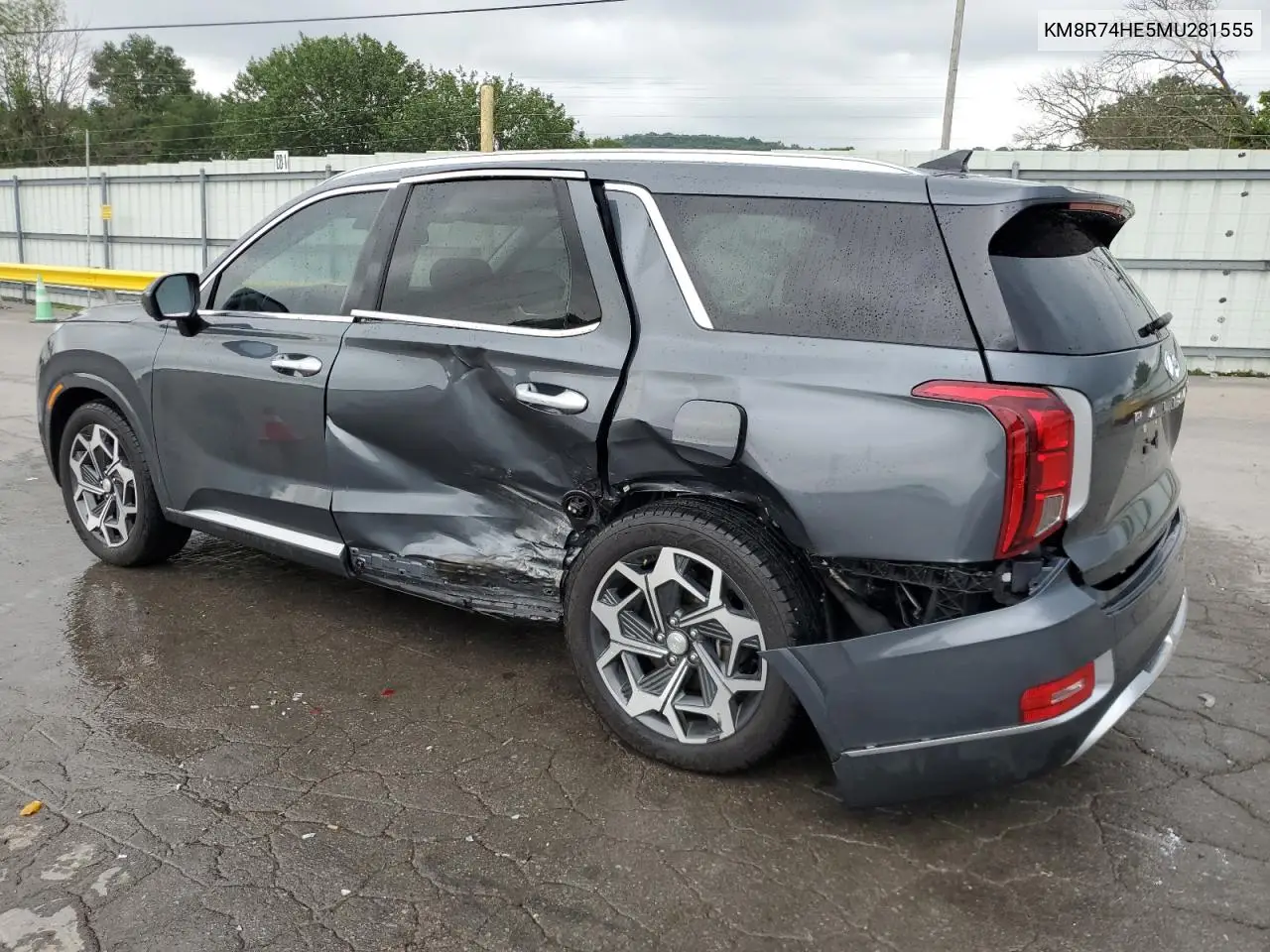 2021 Hyundai Palisade Calligraphy VIN: KM8R74HE5MU281555 Lot: 63248455