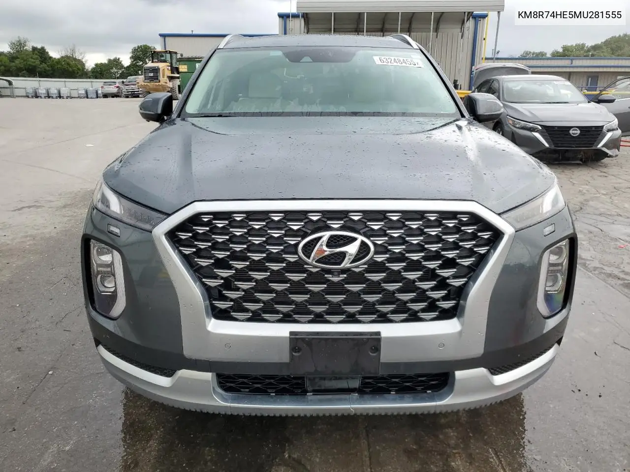 2021 Hyundai Palisade Calligraphy VIN: KM8R74HE5MU281555 Lot: 63248455