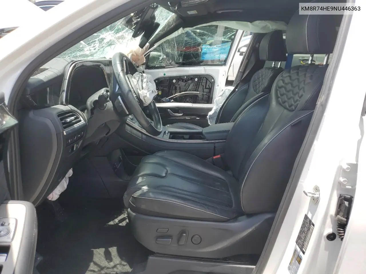 2022 Hyundai Palisade Calligraphy VIN: KM8R74HE9NU446363 Lot: 61296325