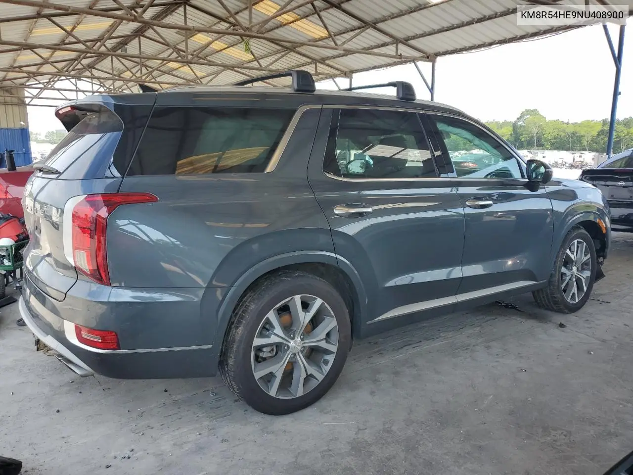 2022 Hyundai Palisade Limited VIN: KM8R54HE9NU408900 Lot: 61352885