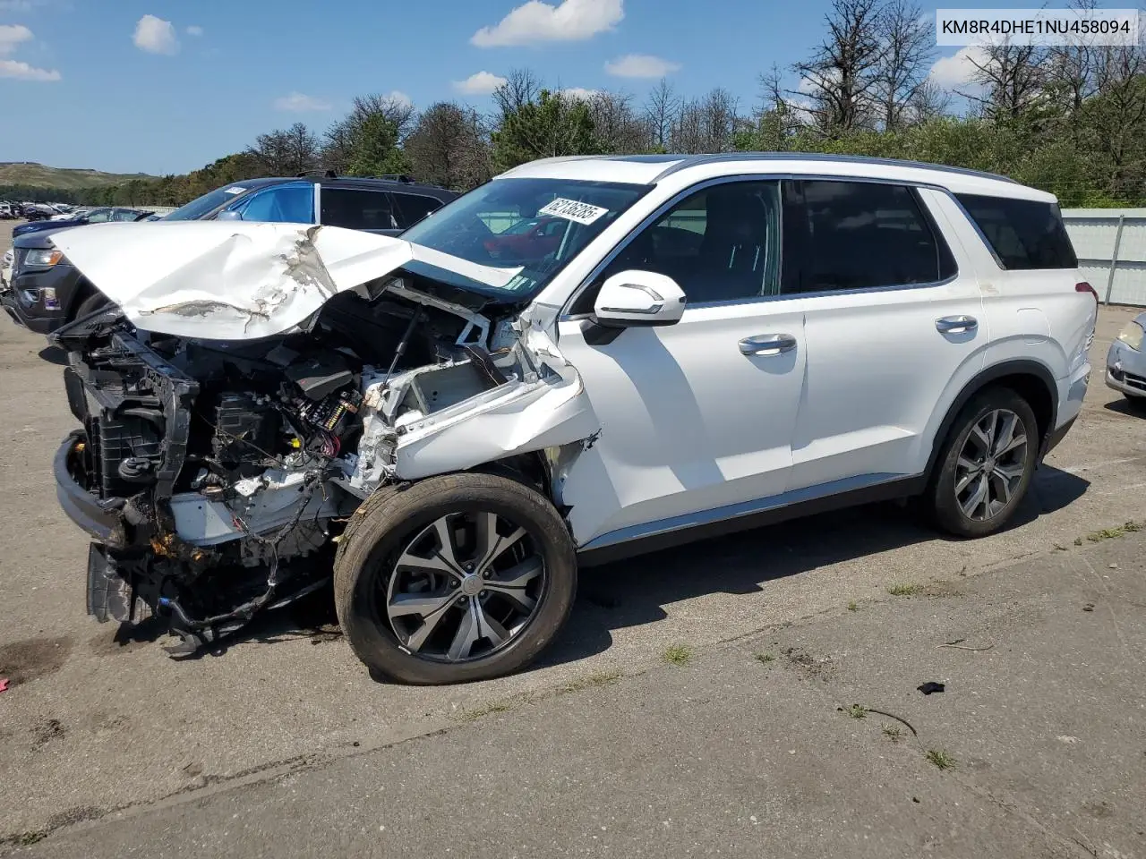 2022 Hyundai Palisade Sel VIN: KM8R4DHE1NU458094 Lot: 62136285
