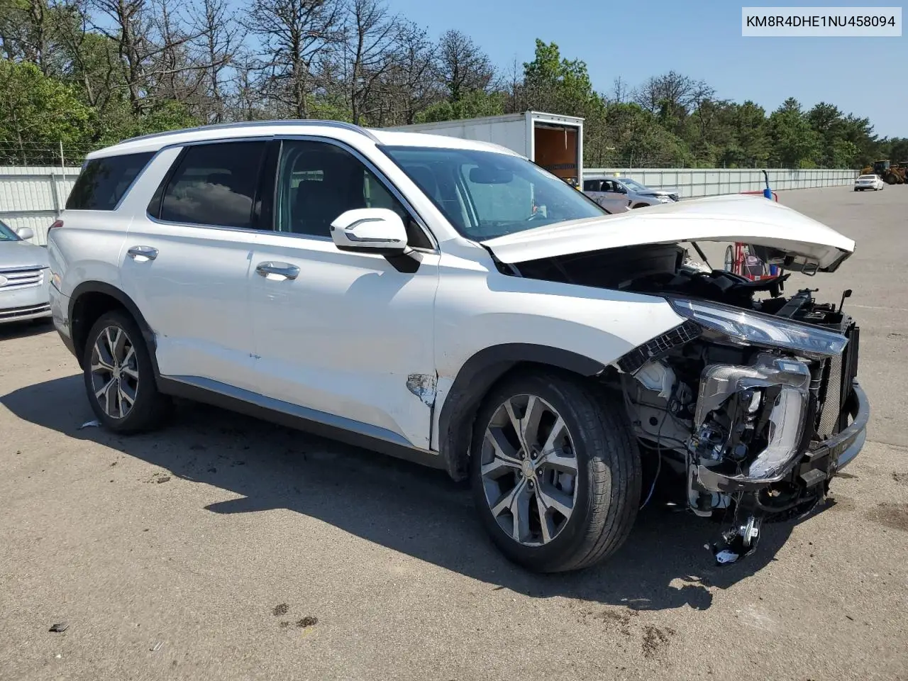 2022 Hyundai Palisade Sel VIN: KM8R4DHE1NU458094 Lot: 62136285