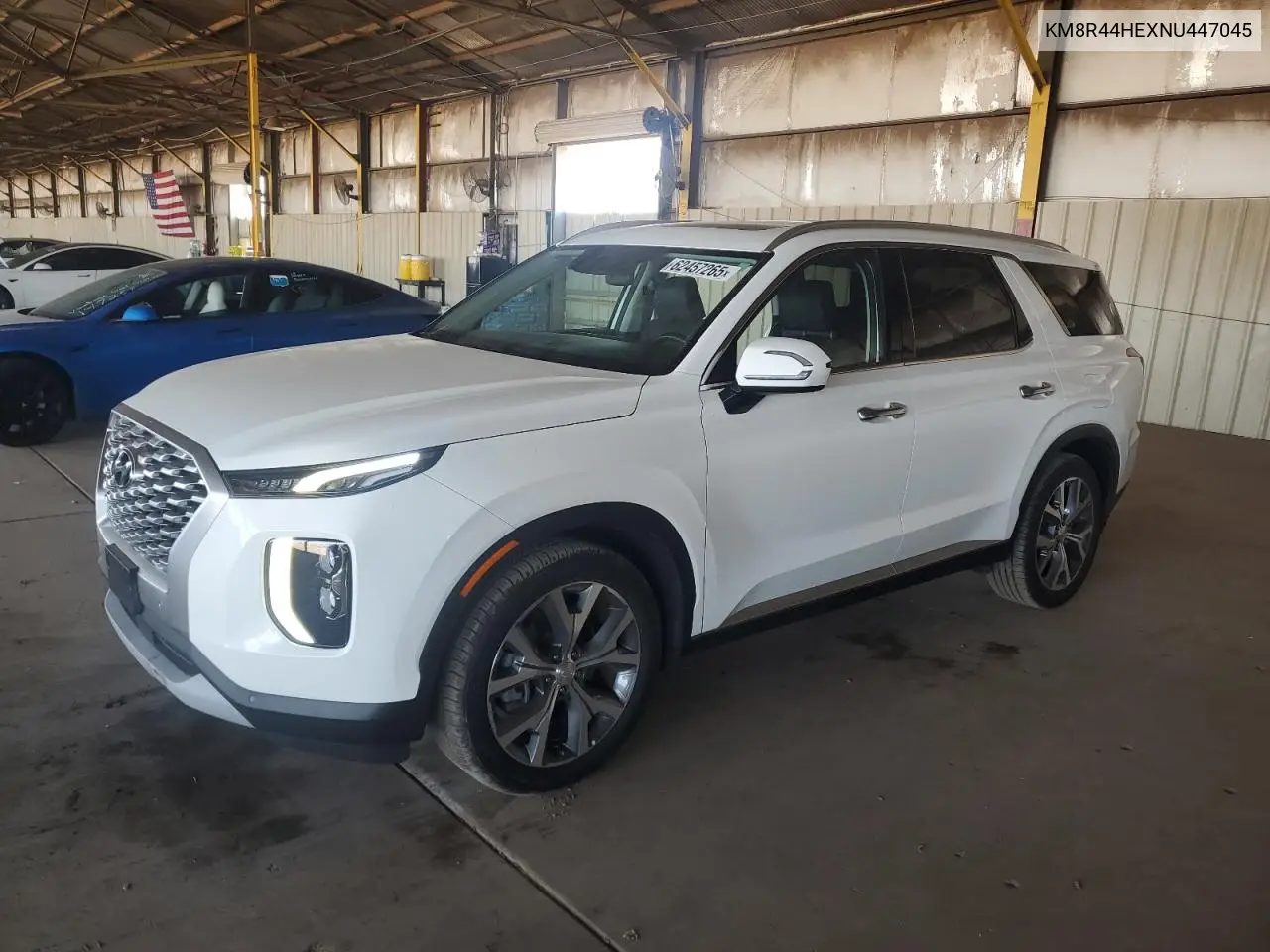 2022 Hyundai Palisade Sel VIN: KM8R44HEXNU447045 Lot: 62457265