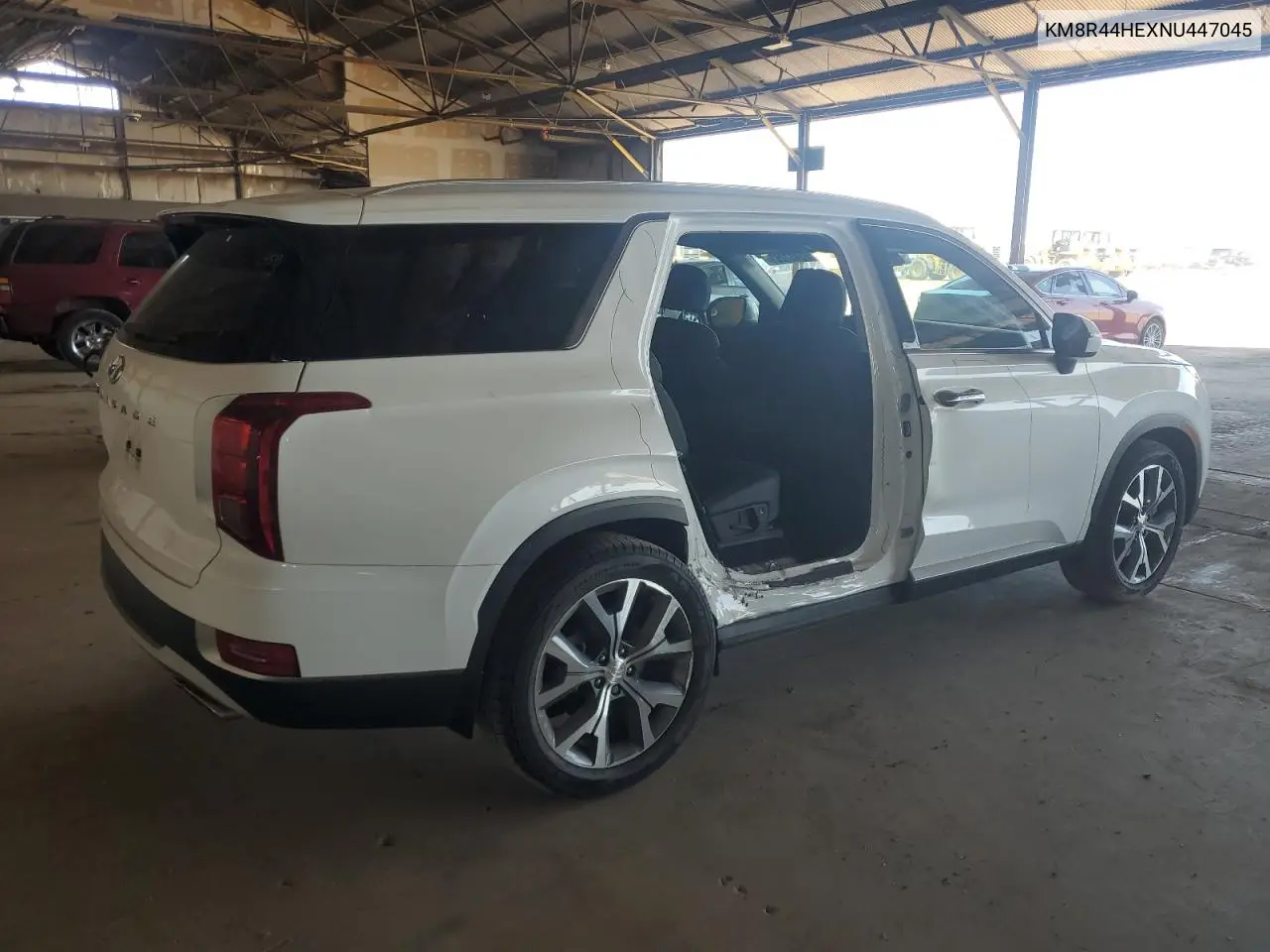 2022 Hyundai Palisade Sel VIN: KM8R44HEXNU447045 Lot: 62457265