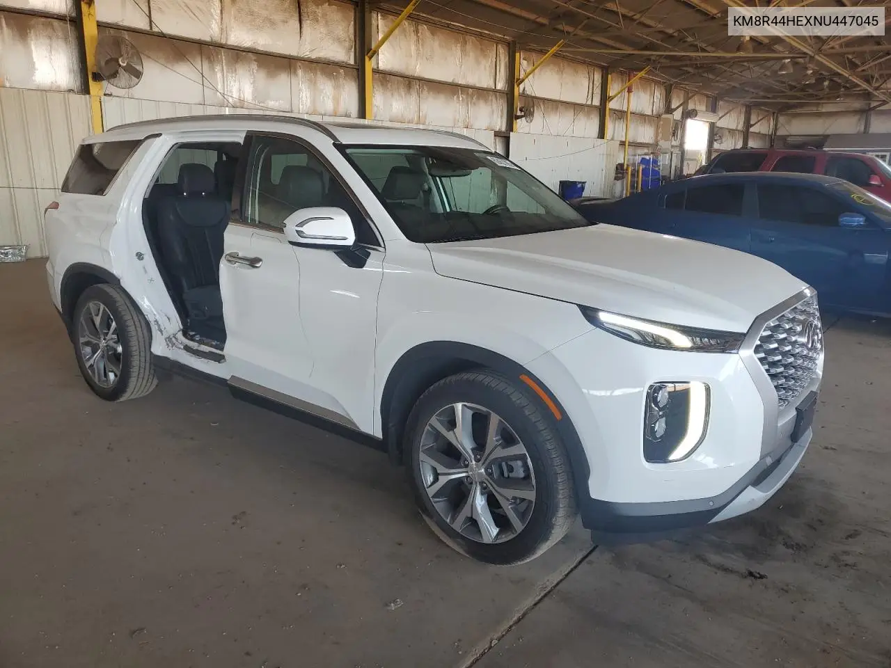 2022 Hyundai Palisade Sel VIN: KM8R44HEXNU447045 Lot: 62457265