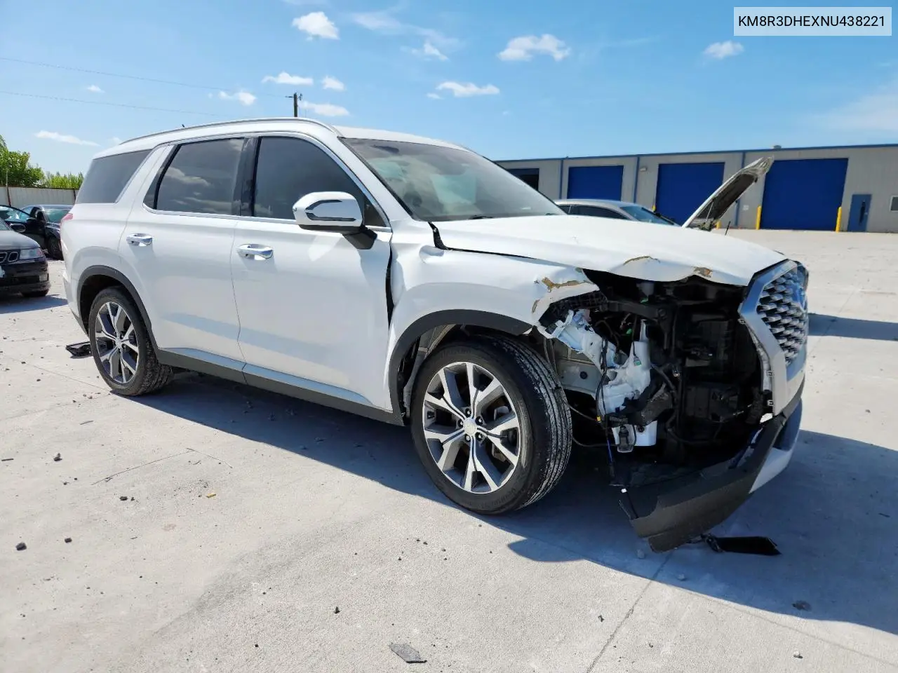 2022 Hyundai Palisade Sel VIN: KM8R3DHEXNU438221 Lot: 63006925