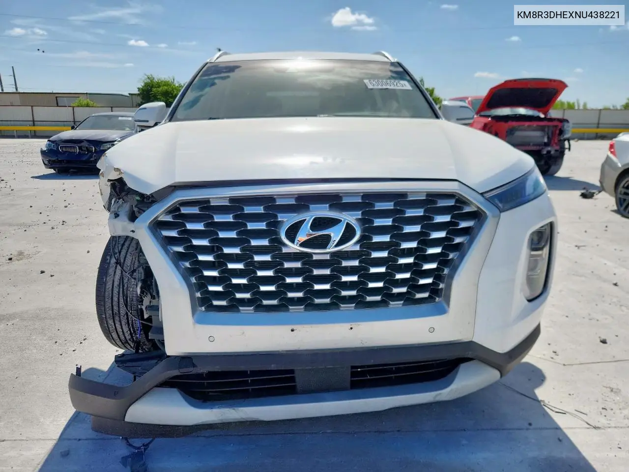 2022 Hyundai Palisade Sel VIN: KM8R3DHEXNU438221 Lot: 63006925