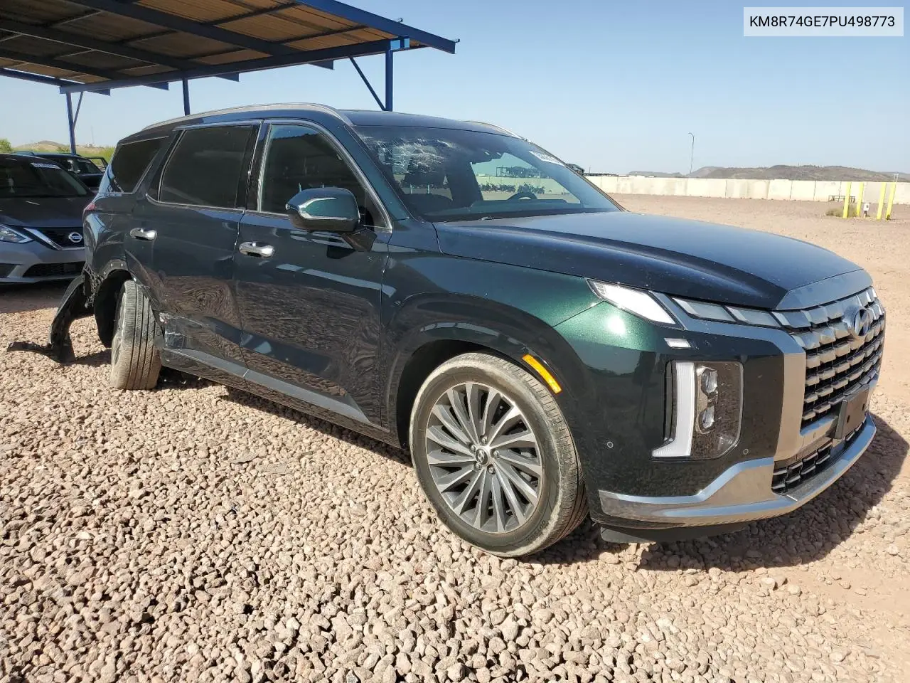 2023 Hyundai Palisade Calligraphy VIN: KM8R74GE7PU498773 Lot: 55866185