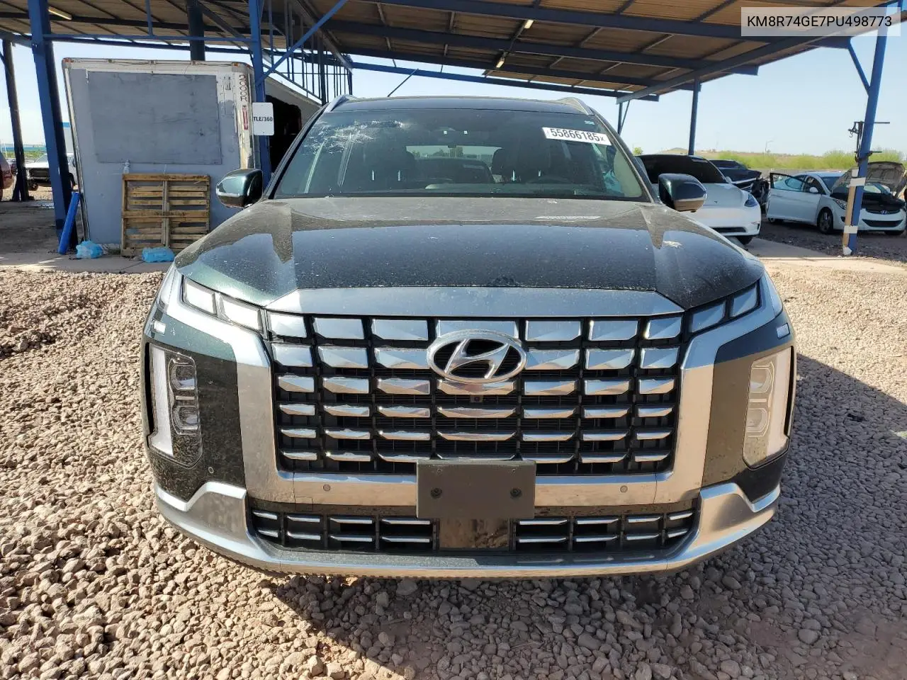 2023 Hyundai Palisade Calligraphy VIN: KM8R74GE7PU498773 Lot: 55866185