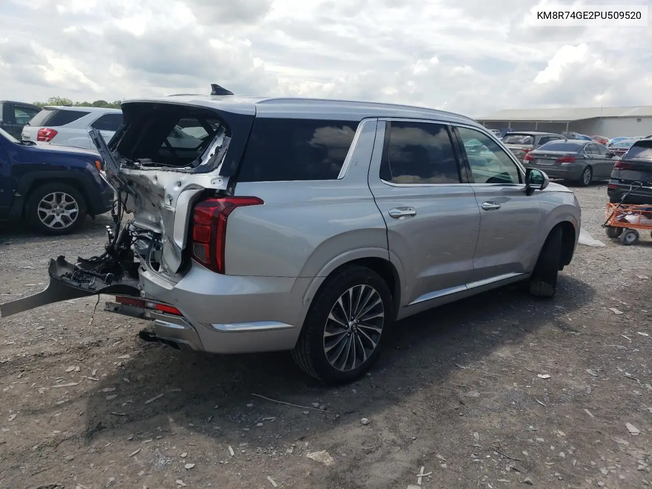 2023 Hyundai Palisade Calligraphy VIN: KM8R74GE2PU509520 Lot: 56901775