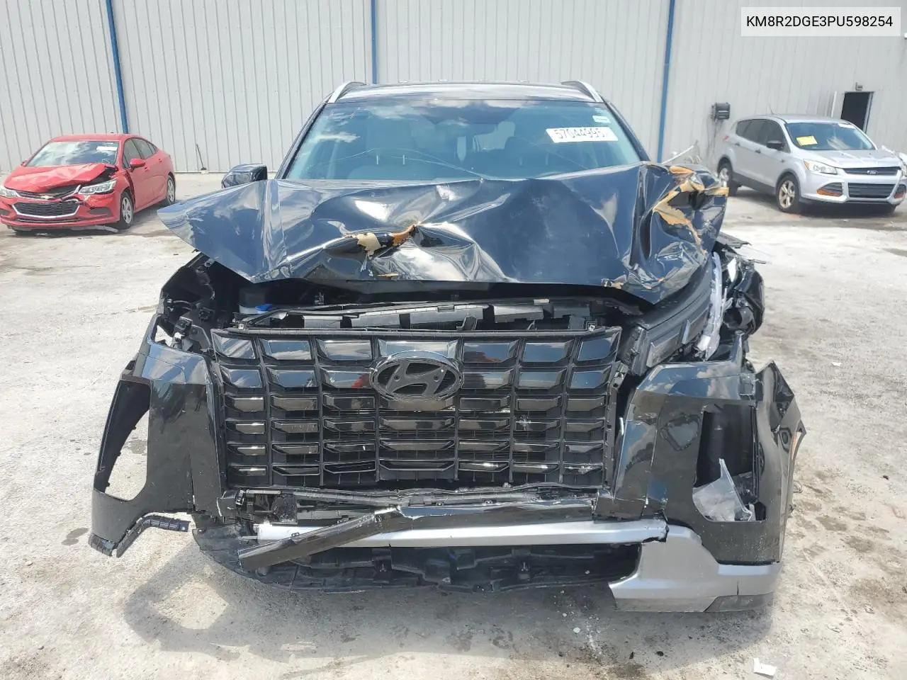 2023 Hyundai Palisade Sel VIN: KM8R2DGE3PU598254 Lot: 57044995