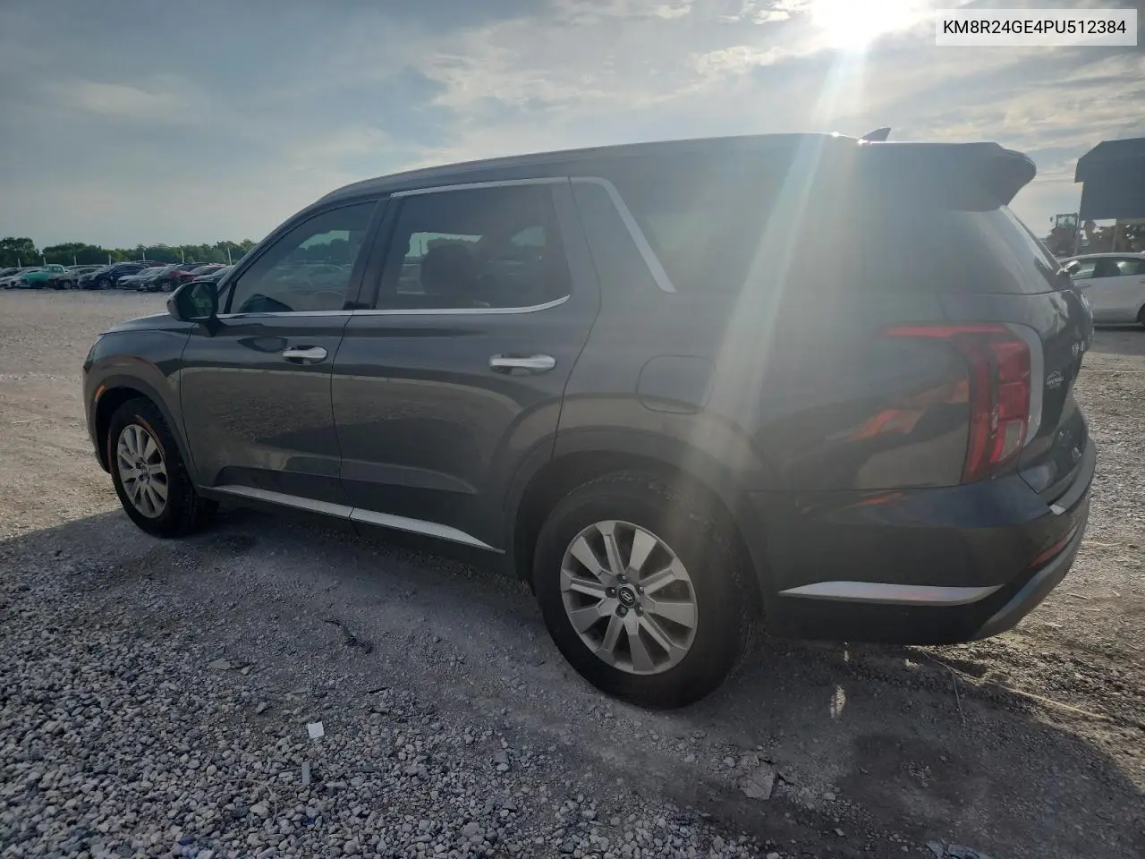 2023 Hyundai Palisade Sel VIN: KM8R24GE4PU512384 Lot: 61827975