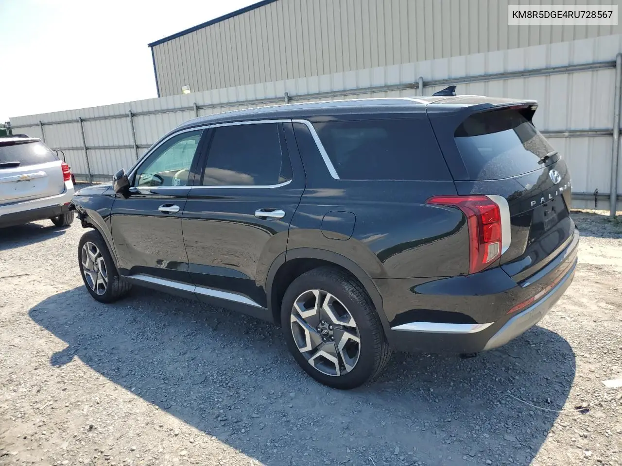 2024 Hyundai Palisade Limited VIN: KM8R5DGE4RU728567 Lot: 62653085