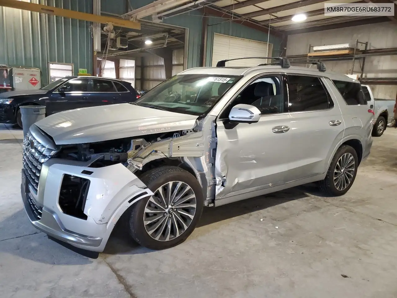 2024 Hyundai Palisade Calligraphy VIN: KM8R7DGE6RU683772 Lot: 62761515
