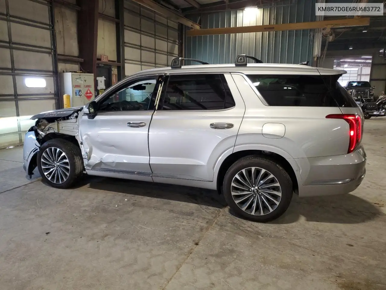 2024 Hyundai Palisade Calligraphy VIN: KM8R7DGE6RU683772 Lot: 62761515