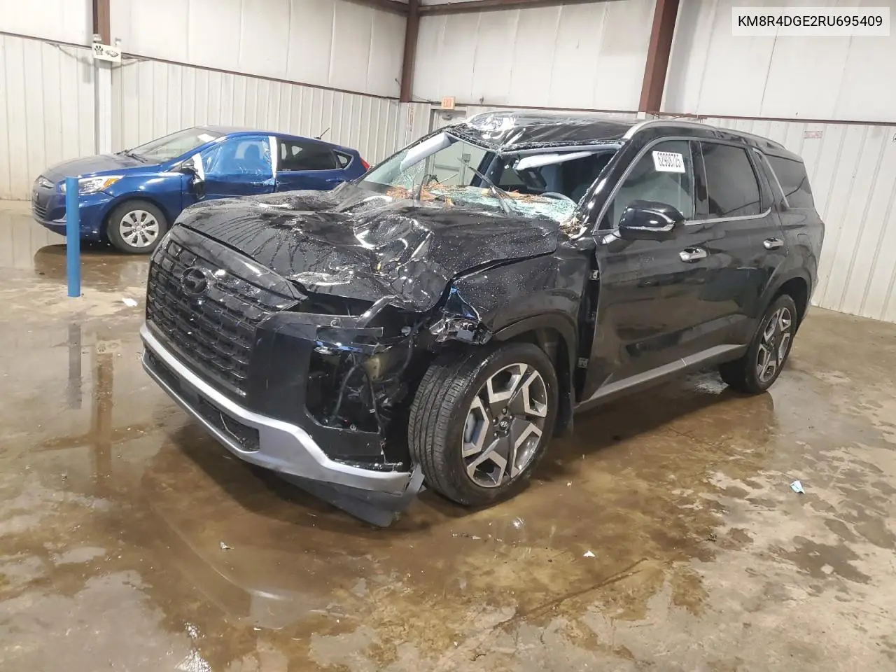 2024 Hyundai Palisade Sel Premium VIN: KM8R4DGE2RU695409 Lot: 62908725