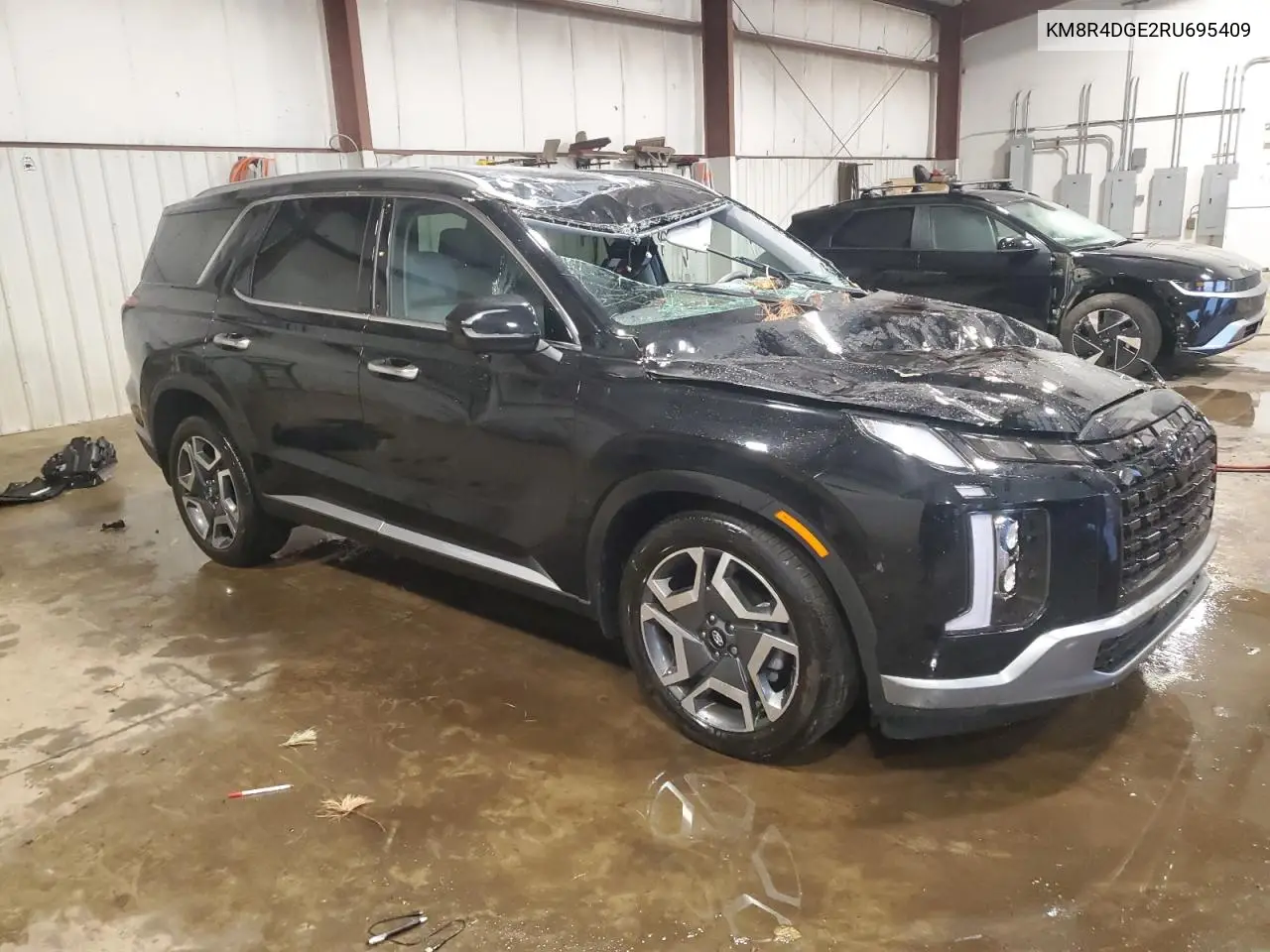 2024 Hyundai Palisade Sel Premium VIN: KM8R4DGE2RU695409 Lot: 62908725