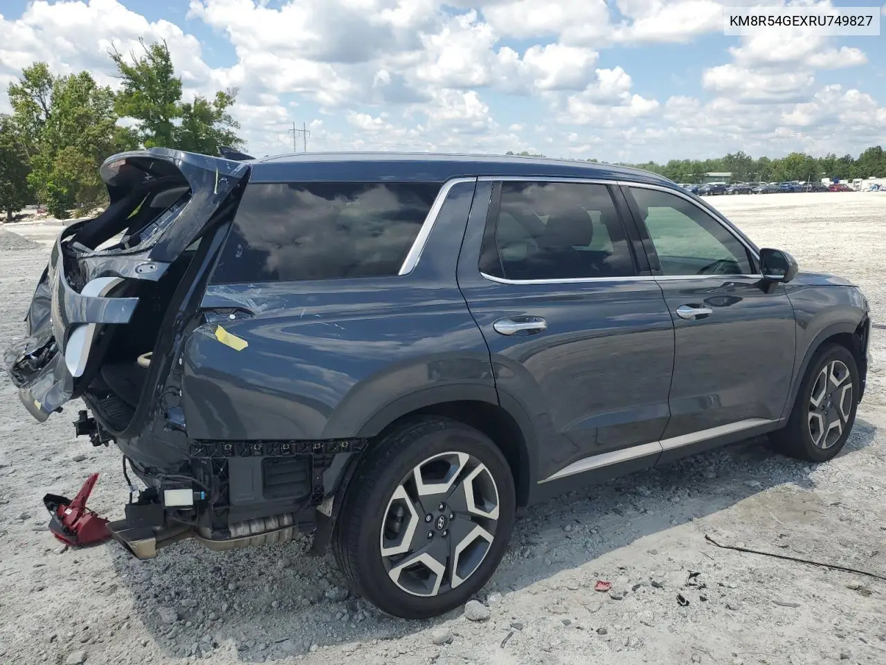 2024 Hyundai Palisade Limited VIN: KM8R54GEXRU749827 Lot: 63017135
