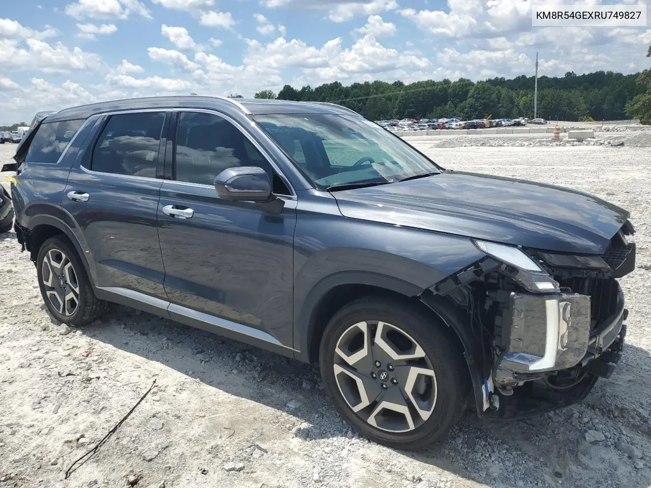 2024 Hyundai Palisade Limited VIN: KM8R54GEXRU749827 Lot: 63017135