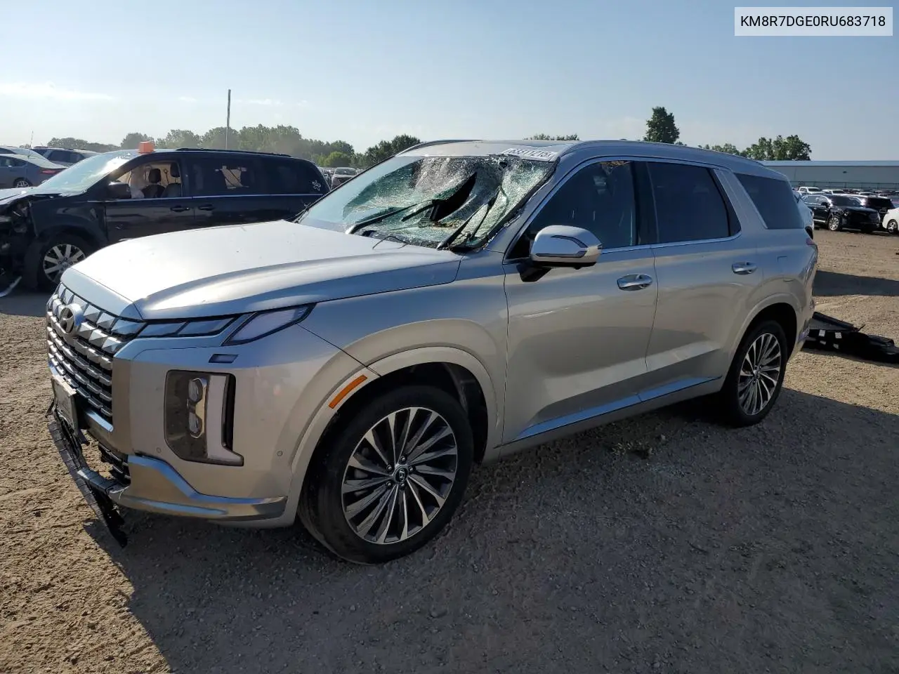 2024 Hyundai Palisade Calligraphy VIN: KM8R7DGE0RU683718 Lot: 63311215