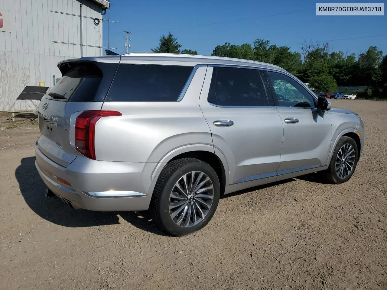 2024 Hyundai Palisade Calligraphy VIN: KM8R7DGE0RU683718 Lot: 63311215