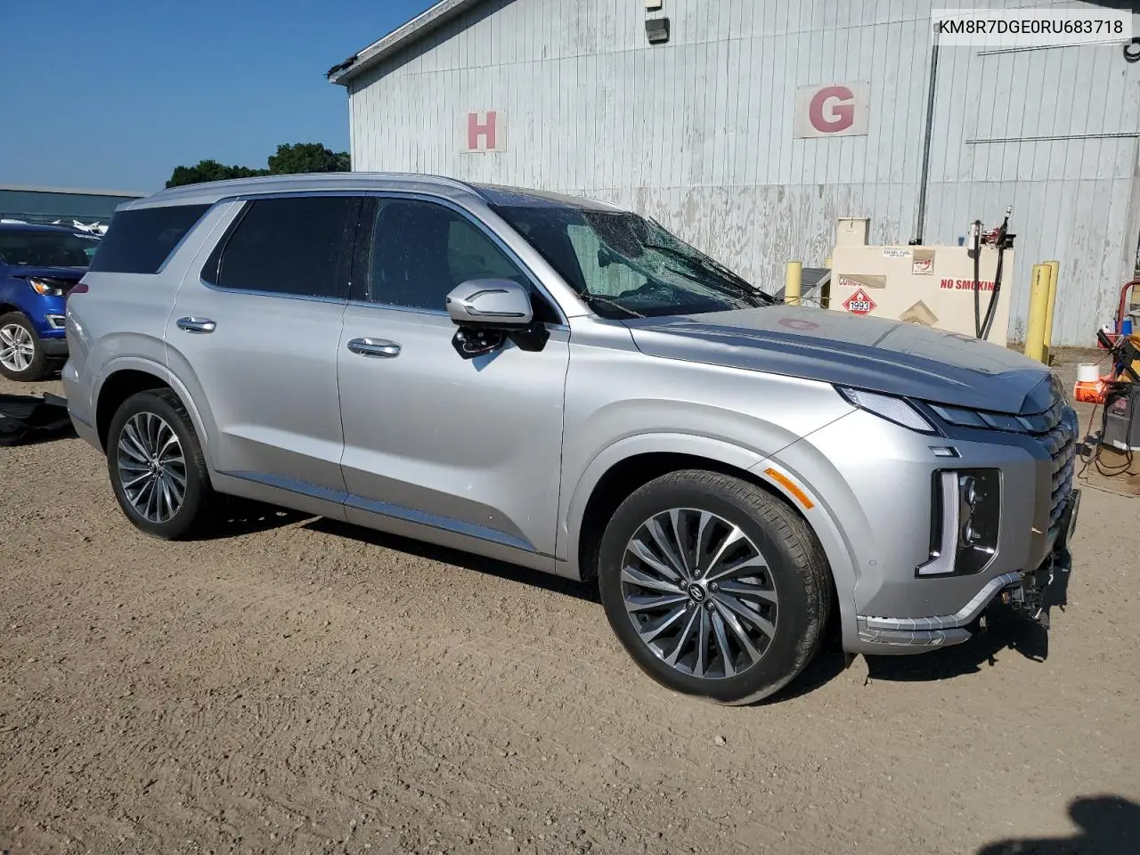 2024 Hyundai Palisade Calligraphy VIN: KM8R7DGE0RU683718 Lot: 63311215