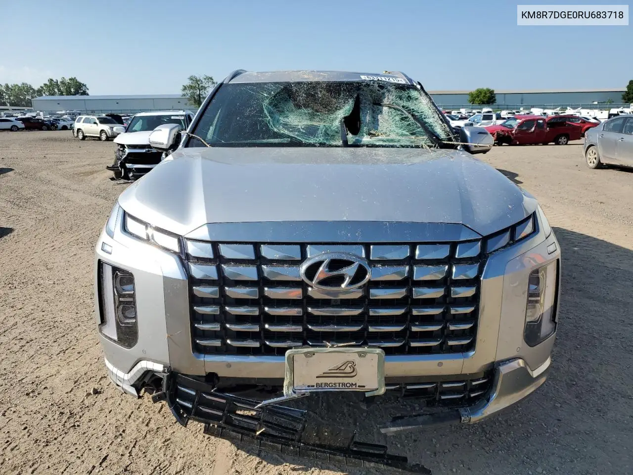 2024 Hyundai Palisade Calligraphy VIN: KM8R7DGE0RU683718 Lot: 63311215