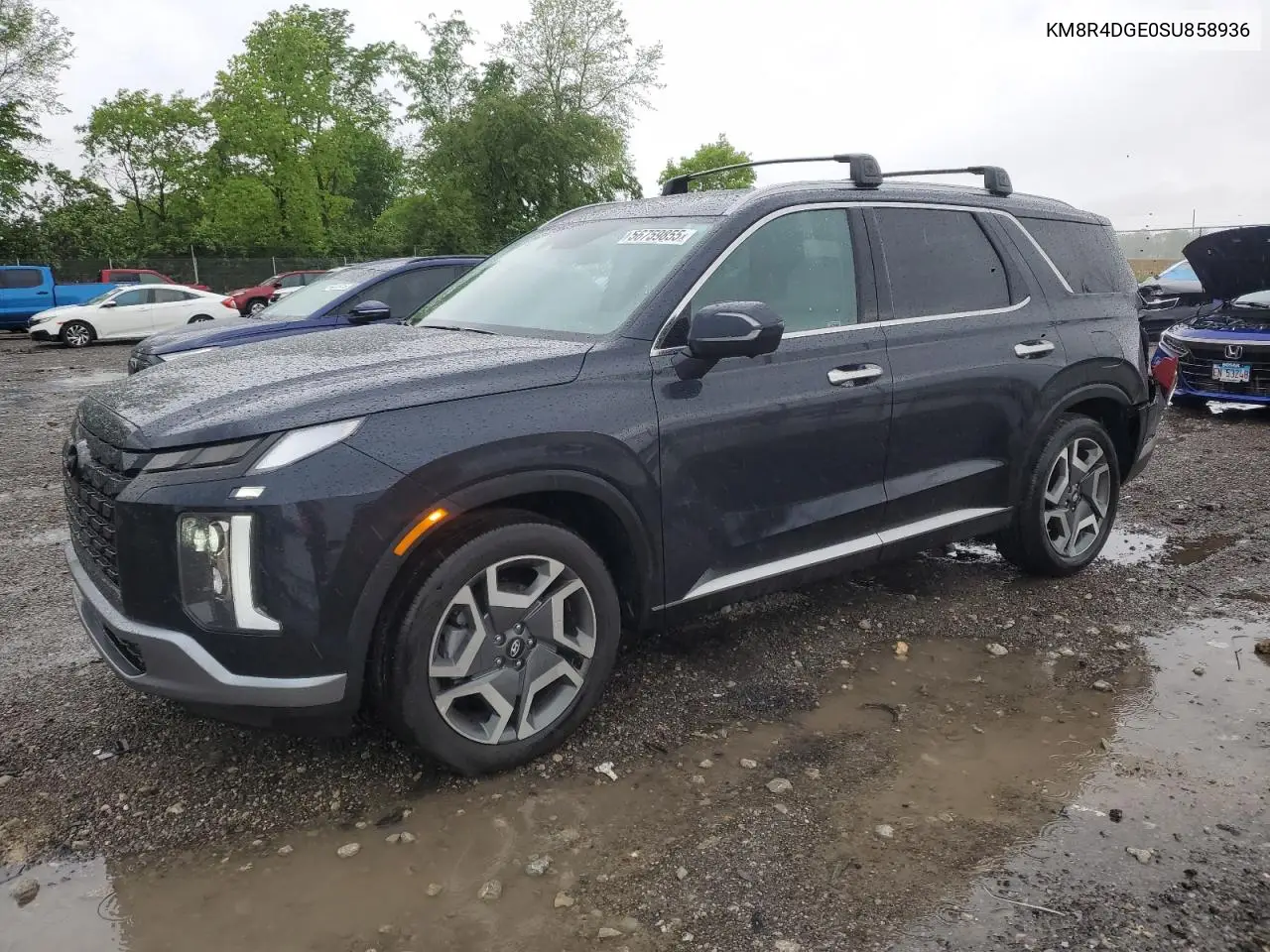 2025 Hyundai Palisade Sel Premium VIN: KM8R4DGE0SU858936 Lot: 56759855