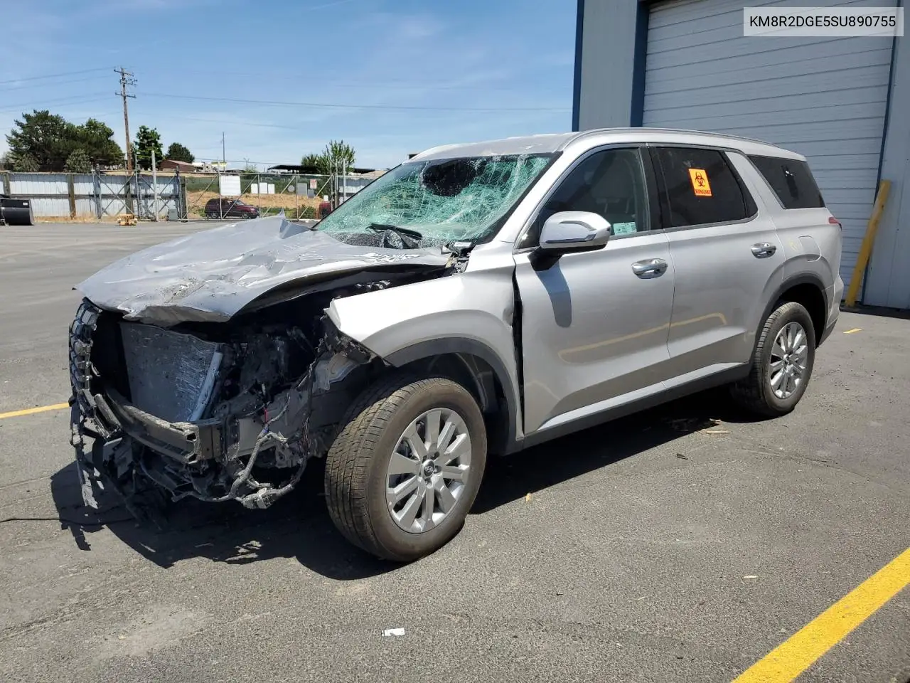 2025 Hyundai Palisade Sel VIN: KM8R2DGE5SU890755 Lot: 62710205