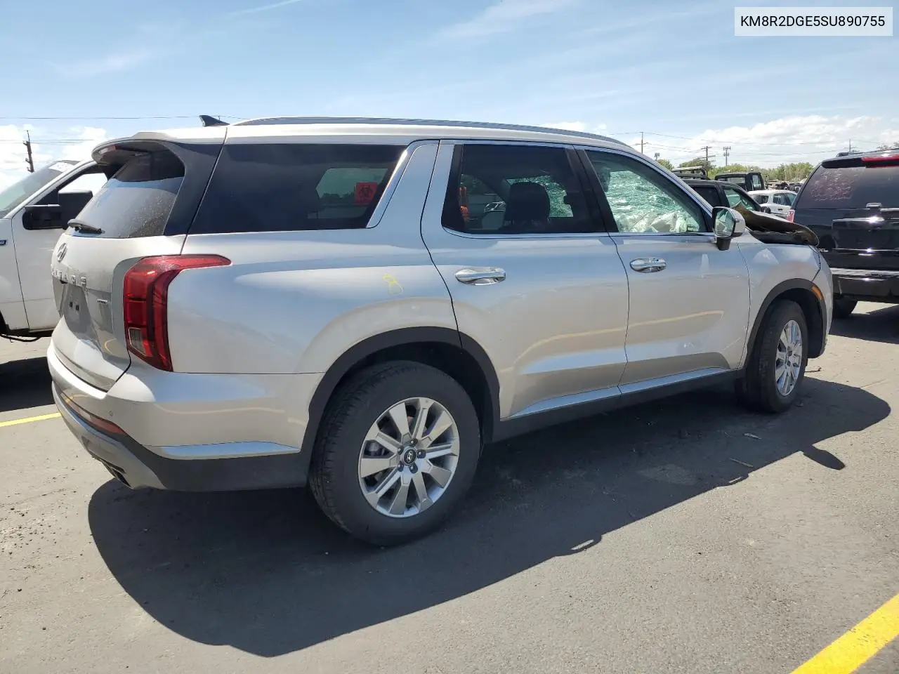 2025 Hyundai Palisade Sel VIN: KM8R2DGE5SU890755 Lot: 62710205
