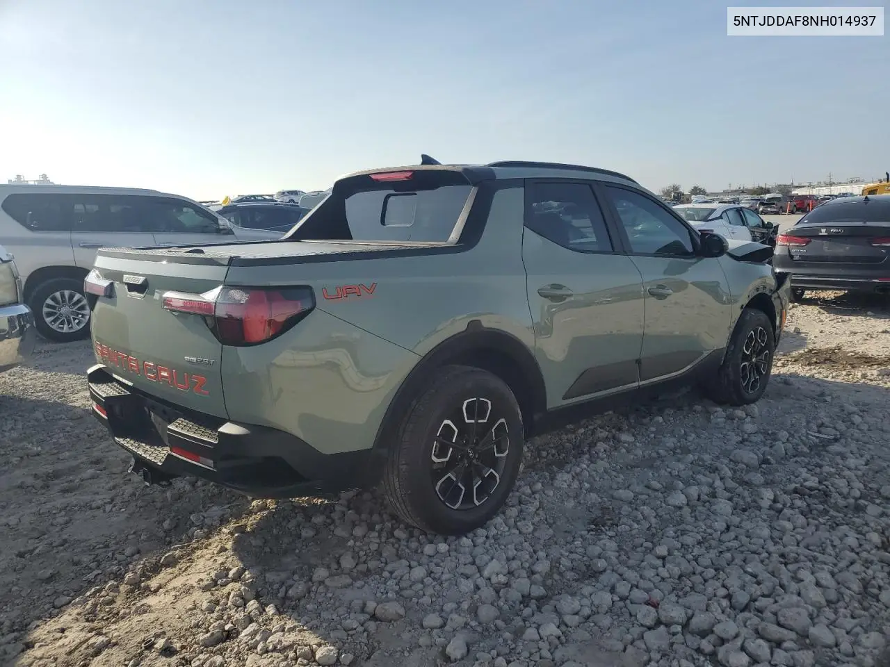2022 Hyundai Santa Cruz Sel Premium VIN: 5NTJDDAF8NH014937 Lot: 44746835