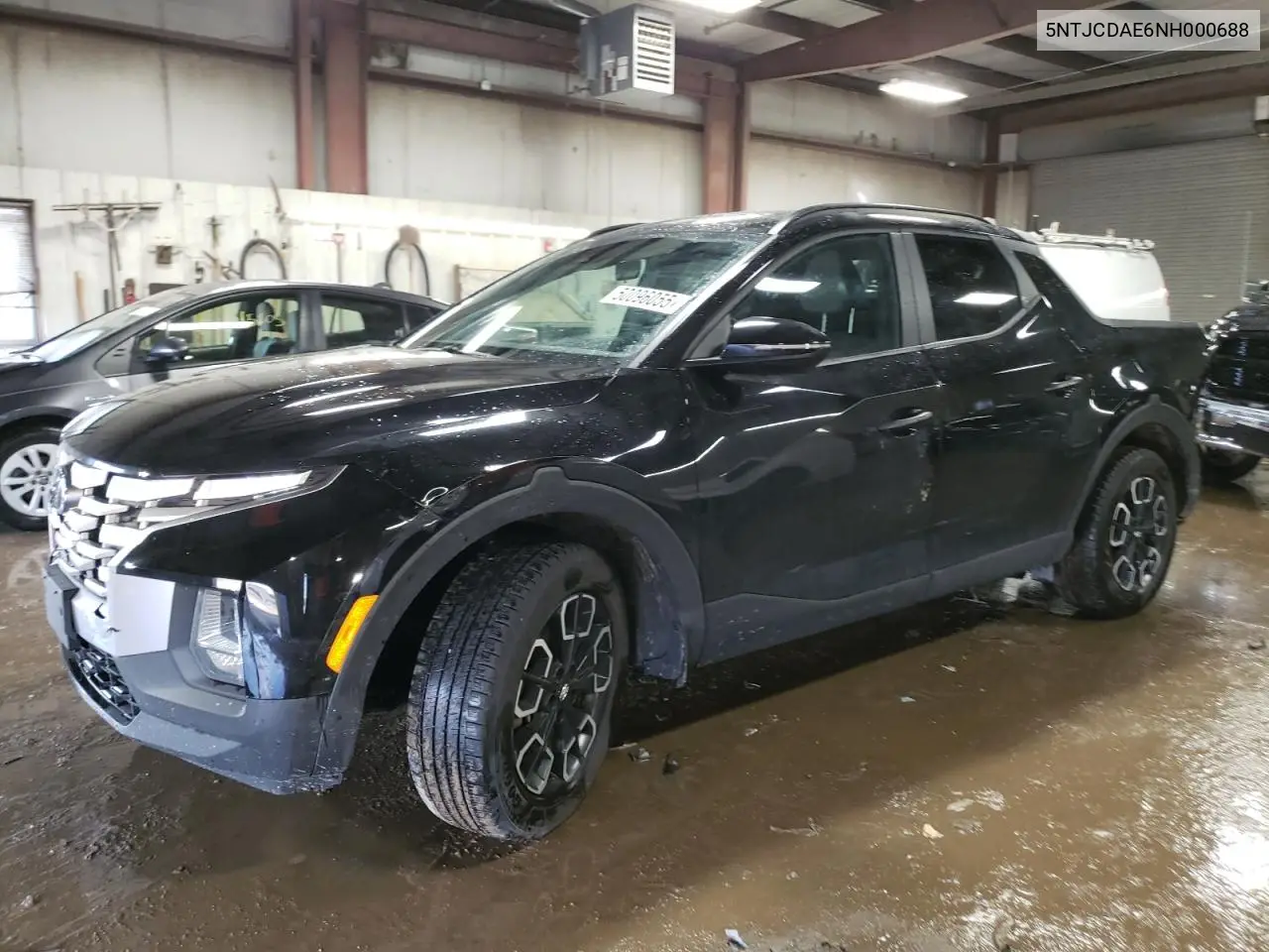 2022 Hyundai Santa Cruz Sel VIN: 5NTJCDAE6NH000688 Lot: 50096055