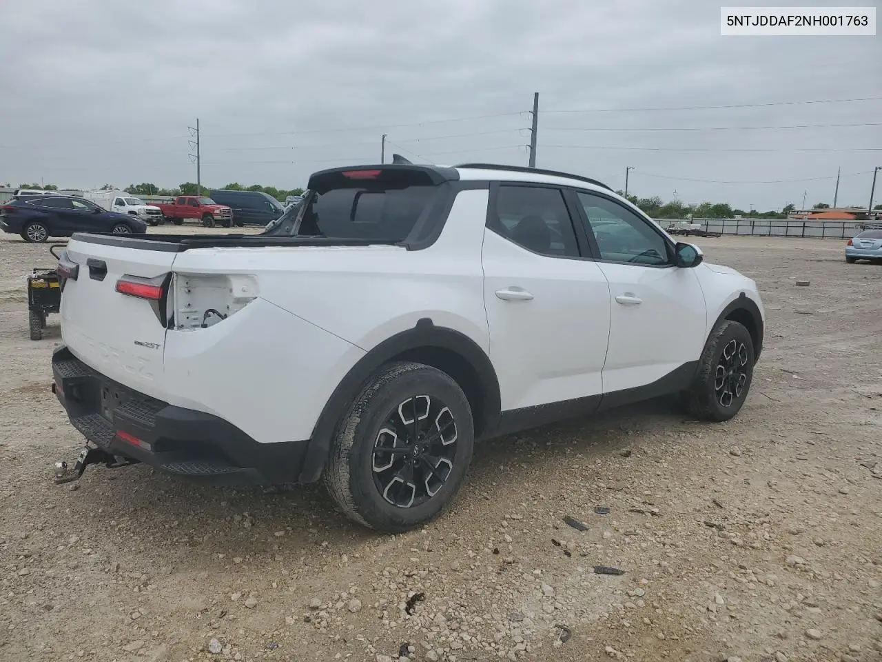 2022 Hyundai Santa Cruz Sel Premium VIN: 5NTJDDAF2NH001763 Lot: 50942775