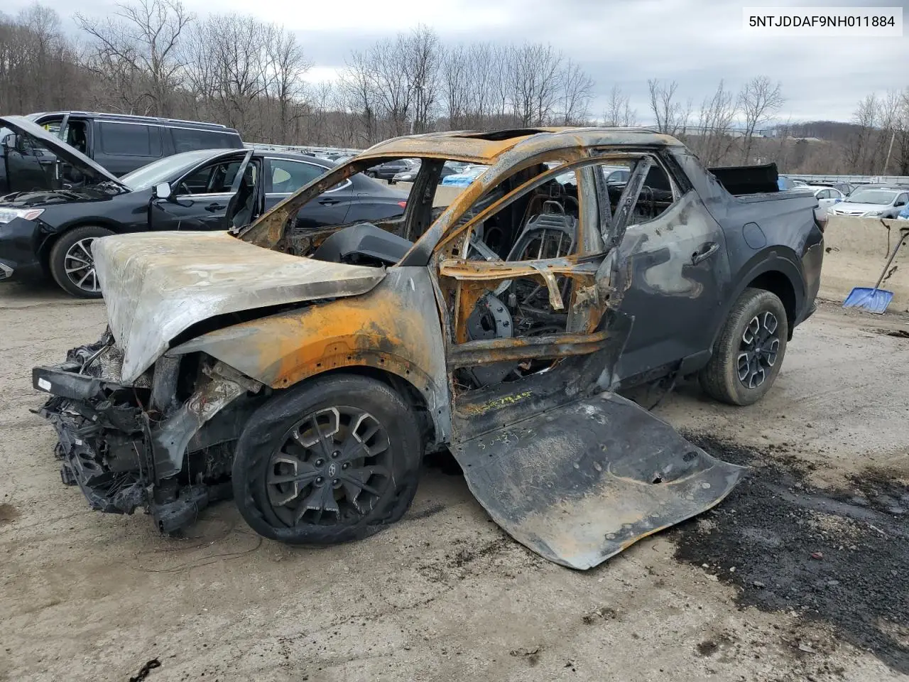 2022 Hyundai Santa Cruz Sel Premium VIN: 5NTJDDAF9NH011884 Lot: 51047935