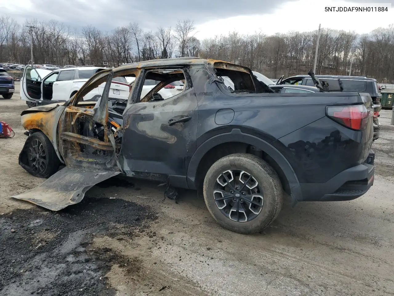 2022 Hyundai Santa Cruz Sel Premium VIN: 5NTJDDAF9NH011884 Lot: 51047935