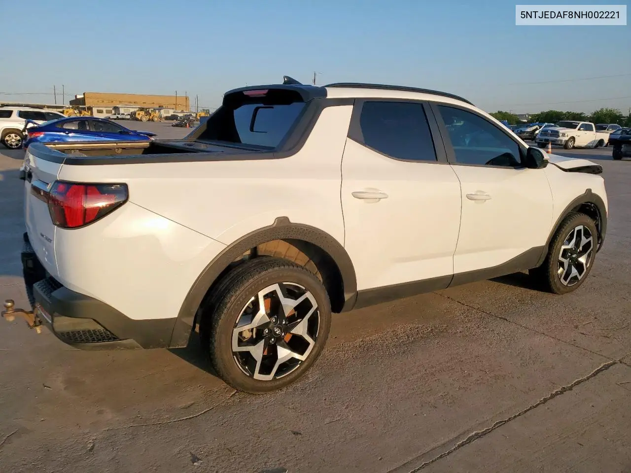 2022 Hyundai Santa Cruz Limited VIN: 5NTJEDAF8NH002221 Lot: 52033275