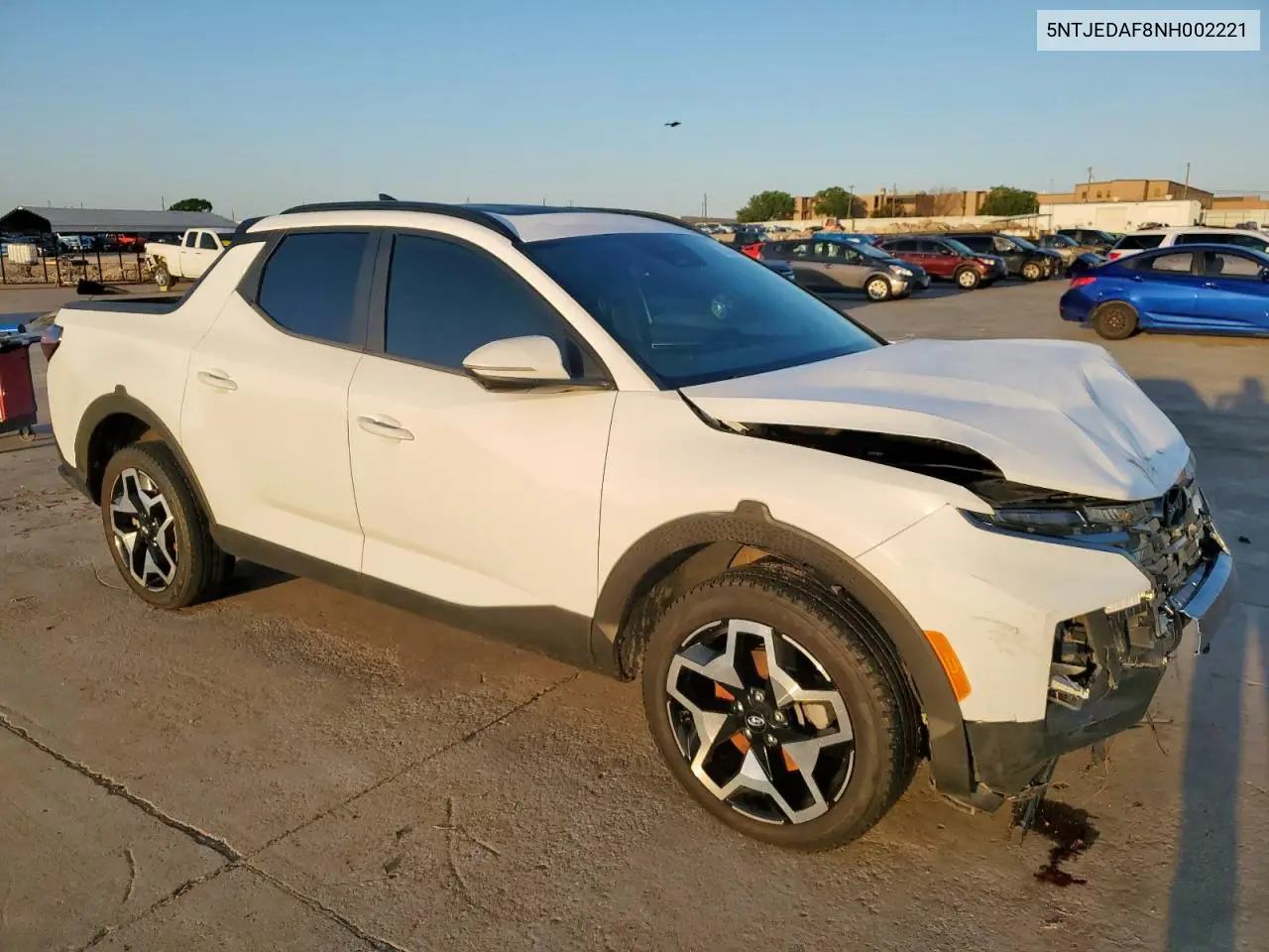 2022 Hyundai Santa Cruz Limited VIN: 5NTJEDAF8NH002221 Lot: 52033275