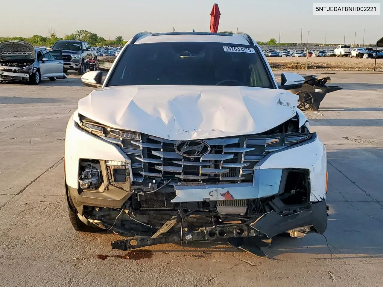 2022 Hyundai Santa Cruz Limited VIN: 5NTJEDAF8NH002221 Lot: 52033275